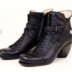 Handcrafted Italian leather boots - Rodá - black size 41